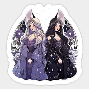 Witch Sisters Sticker